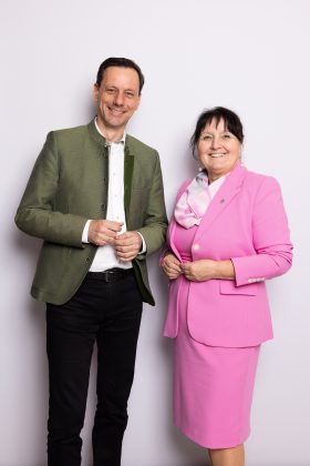 LH-Stv. Manuela Khom und NRAbg. Ernst Gödl